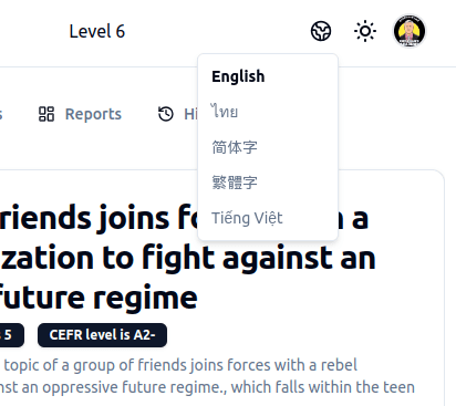 Multi-Language Support