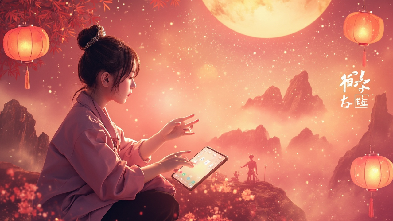 Digital Chinese language learning with cultural elements